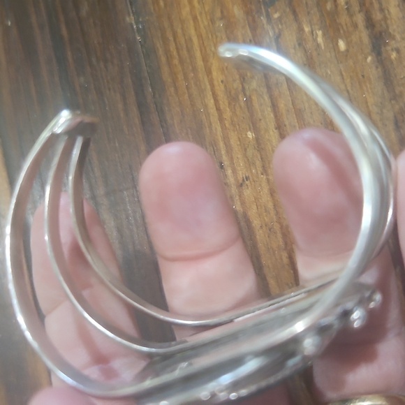 Vintage Navajo Kingman Turquoise set Signed by Artist Sampson Gray - Picture 5 of 9